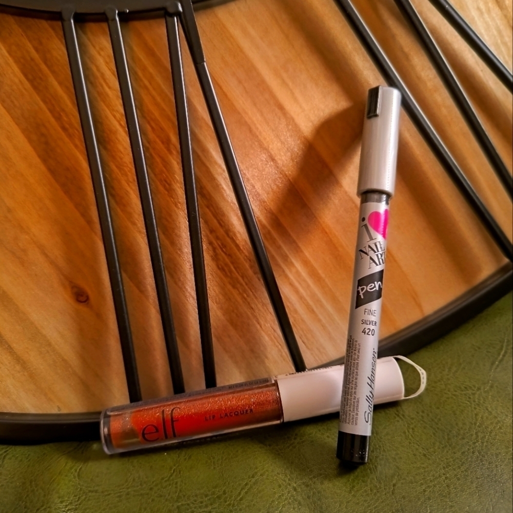 Elf and nail art duo lip gloss makeup women's accessories